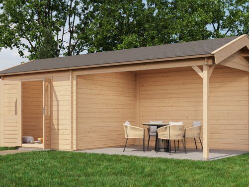 300cm x 300cm + 400cm Veranda