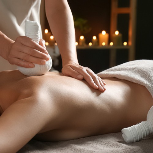 Herbal Compresses Massage