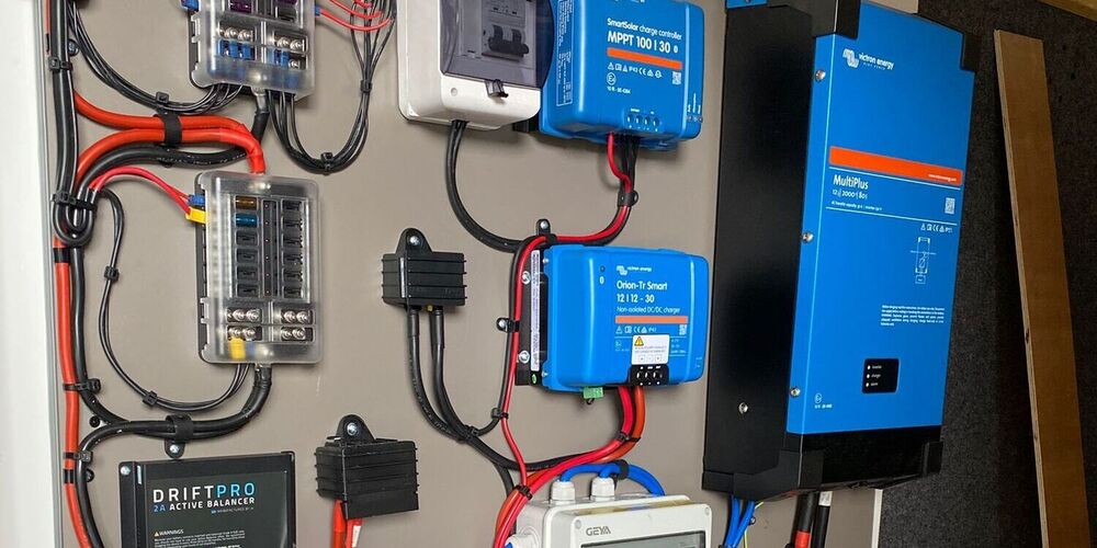 Camper Van Electrical Installation Services, Leisure Batteries, Mains Hook-up, Lighting,