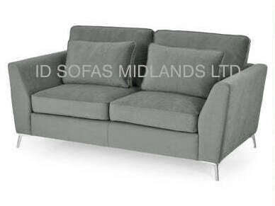 DEVA 3+2 SEATER IN GREY PLUSH