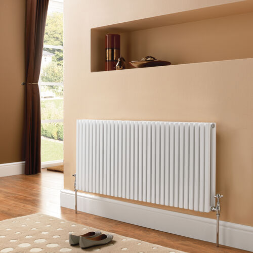 Ultraheat Klon Horizontal Radiators in White
