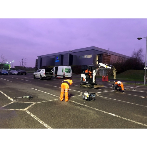 Solar Carport Foundation