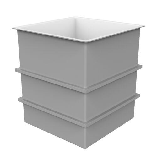 PW1220.OPEN 1220 litre open top tank