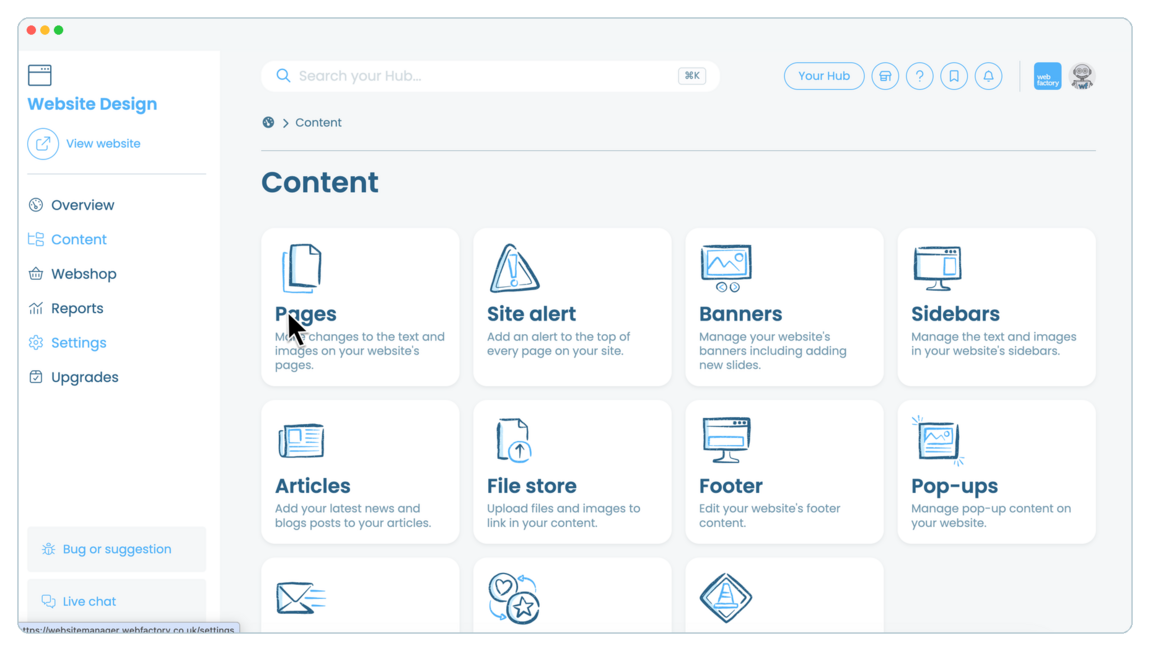 How to add and manage an image gallery | Webfactory Support | Webfactory
