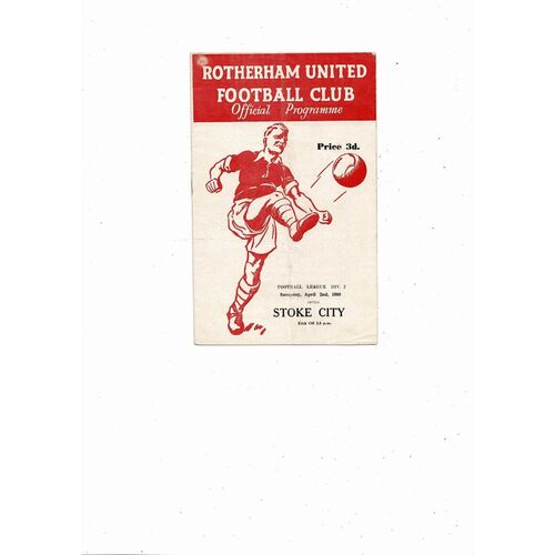 Rotherham United Home Football Programmes