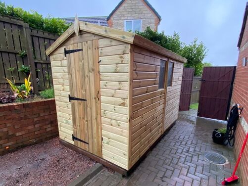 #A076 10x6 Apex Shed