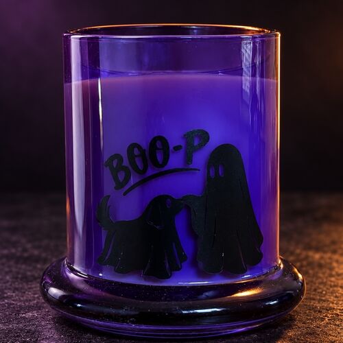 Purple Boo-p Cloche