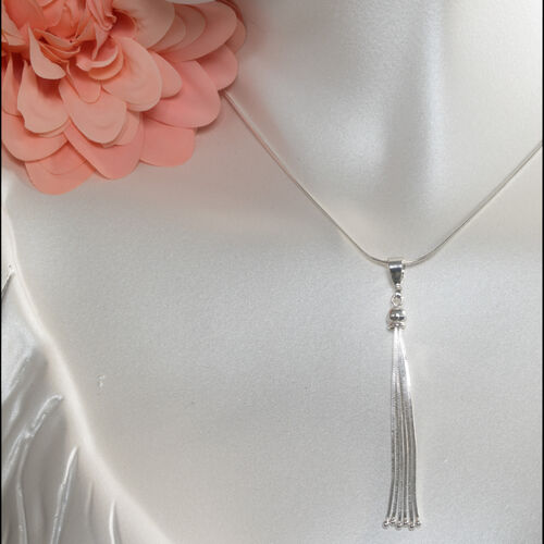 Sterling Silver Tassel Necklace