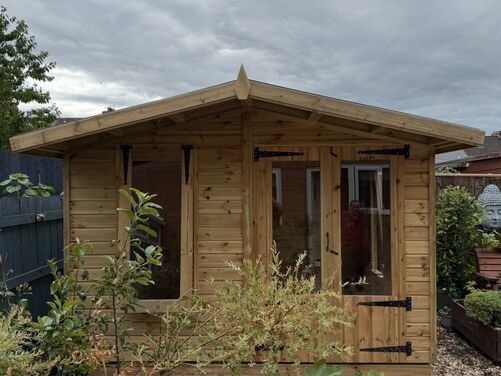 10x8 Apex Summer House