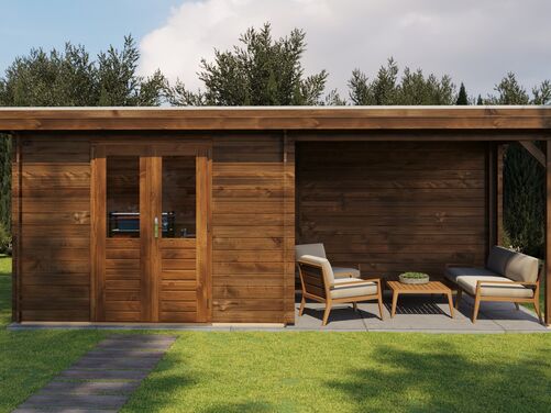 300cm x 250cm + 300cm Veranda