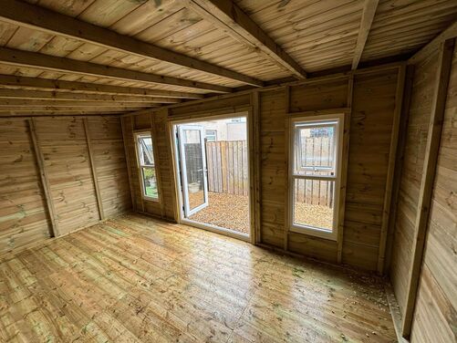 #PVC053 16x10 Pent Summer House