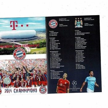 FC Bayern Munich v Manchester City Champions League Match Guide 2014/15