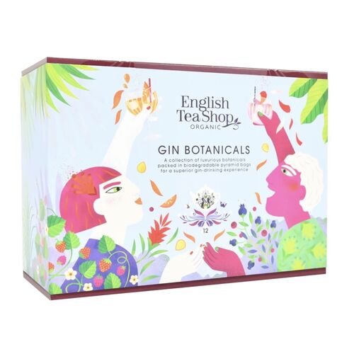 English Tea Shop Organic Gin Botanicals Pyramid Bags x 12
