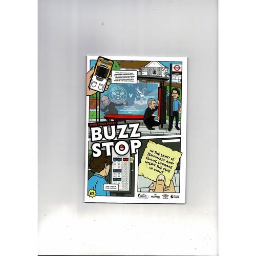 2024/25 Brentford v Crystal Palace Football Programme