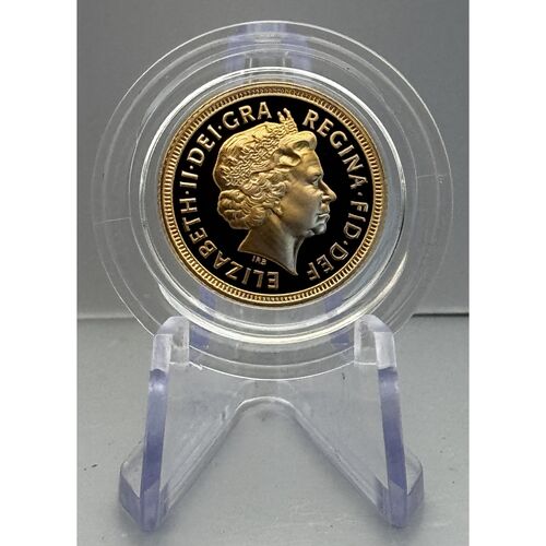 FDC  2000 gold proof half sovereign