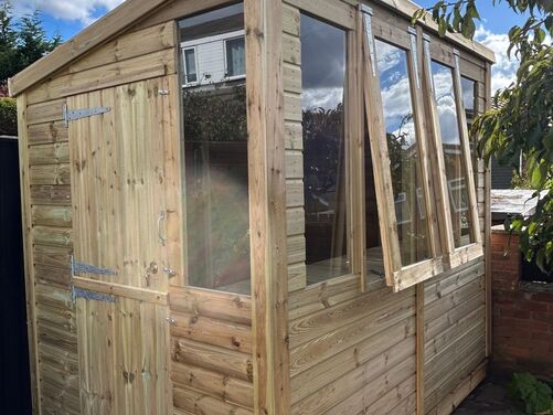 9x6 Pent Potting Shed