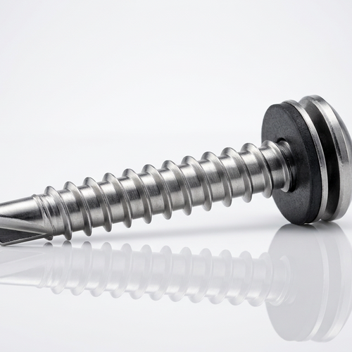 A2 Dome-Head Stitching Screws Bi-metal™ TEK® 3(With Washer)