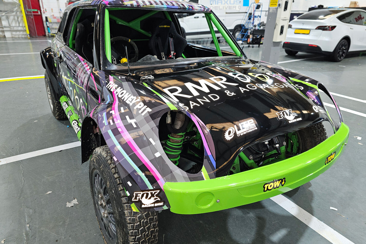 Rob Morris Groundworks Ltd - Mini Cooper V6 Rally Car