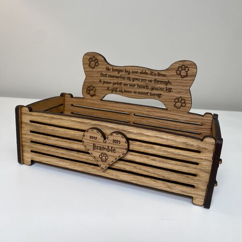 Dog Memorial Basket