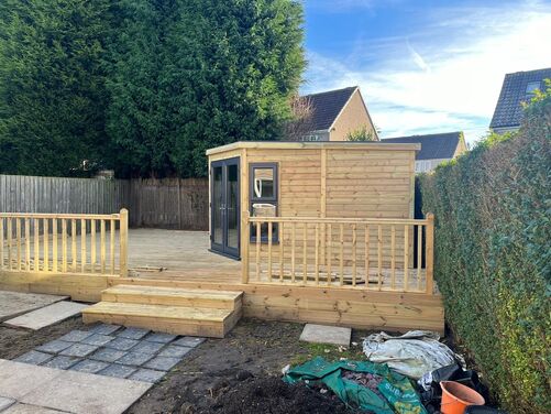 #PVC046 14x14 Corner Summer House