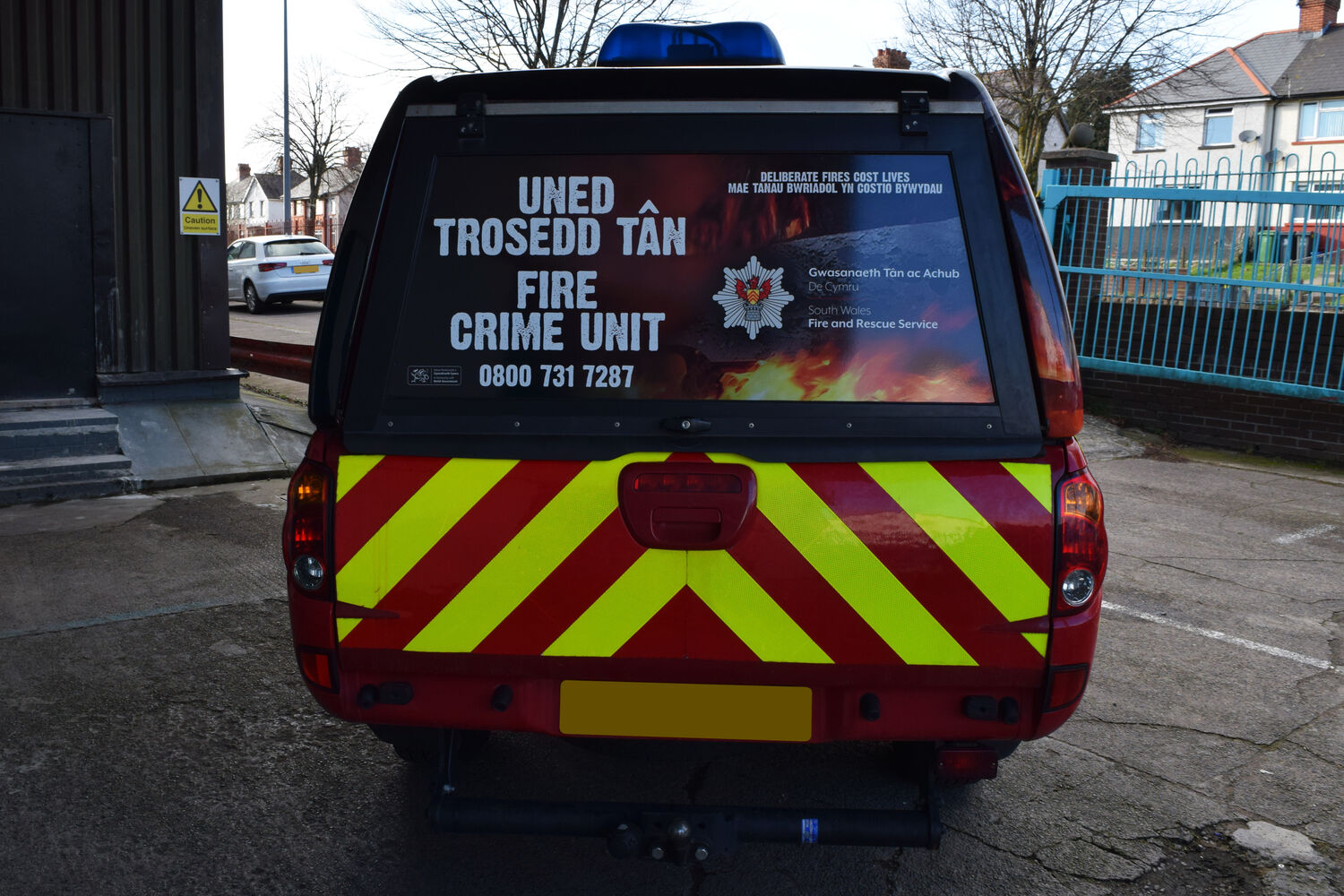 South Wales Fire - Mitsubishi L200