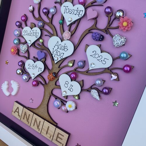 New Baby ( hearts & stars )