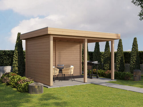 3.88mtr x 3.0mtr 28mm walled Gazebo
