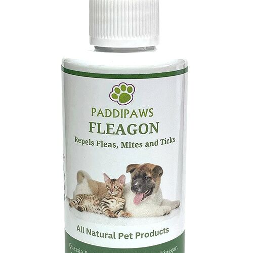 Paddipaws Fleagon Flea Spray - 100% Natural Flea Spray - Prevention Treatment for Dogs and Cats