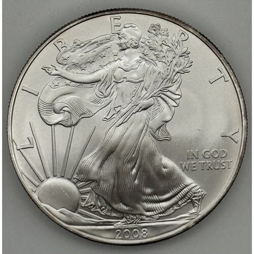 2008 silver one ounce Liberty dollar