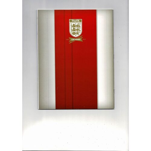 2013 England v Montenegro Football Programme