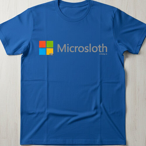 'Microsloth' Adults T-Shirt