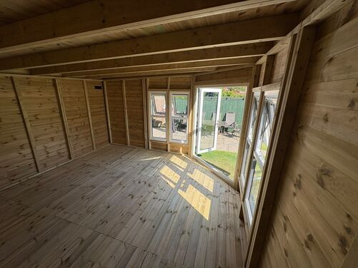 14x14 Corner Summer House