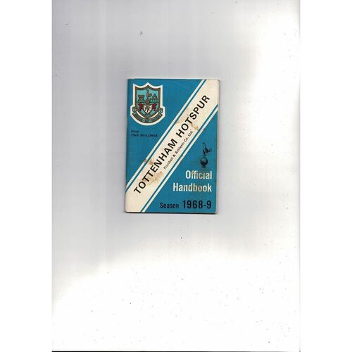 Tottenham Hotspur Football Handbook 1968/69
