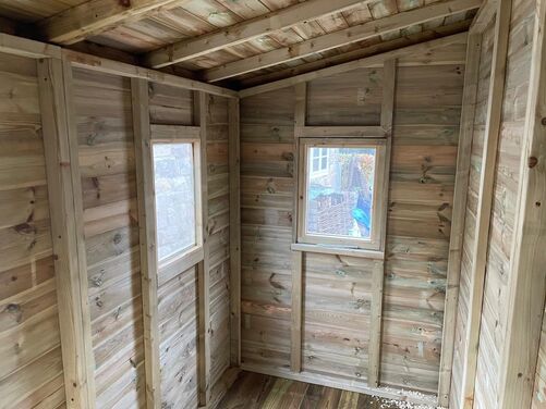 #P081 10x5 Pent Shed