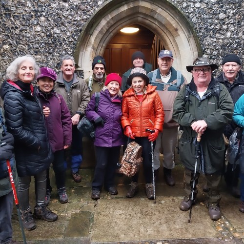 Addington Village to Hayes; Sunday 25th January