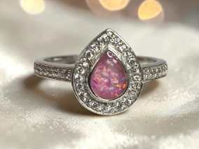 Memorial Ashes Ring - Eternal Light
