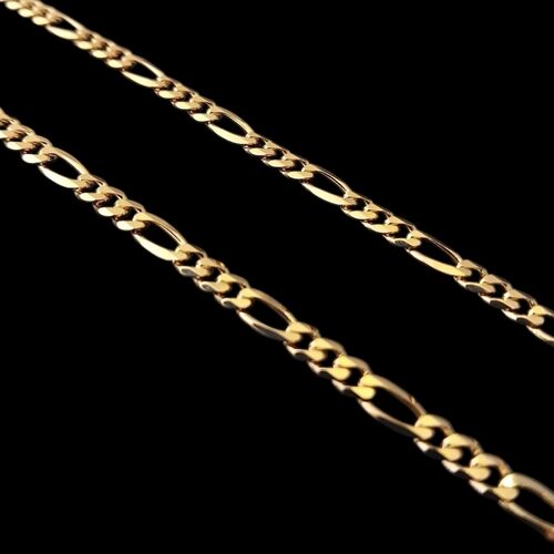 9ct figaro chain