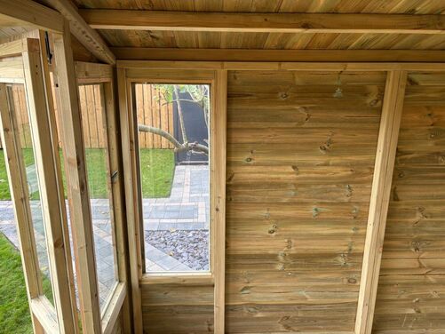 #SHA085 8x8 Apex Summer House