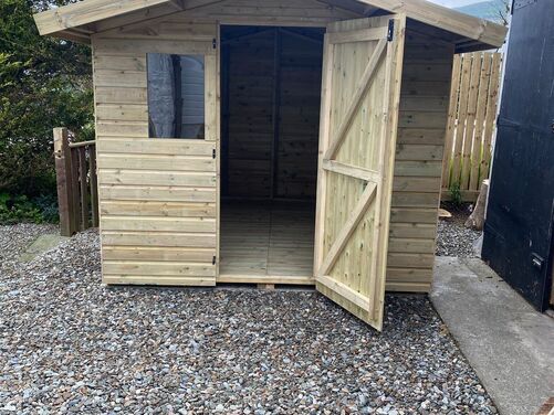 #A065 10x8 Apex Shed