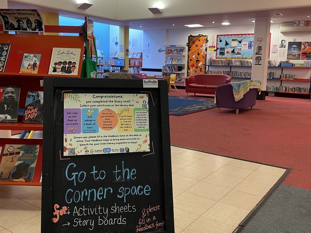 Story Trail 2026 | Let's Talk Reading | Let's Talk Reading | Literacy Ipswich | Reading Ipswich | Reading help Ipswich | Literacy charity Kesgrave | Free books Woodbridge