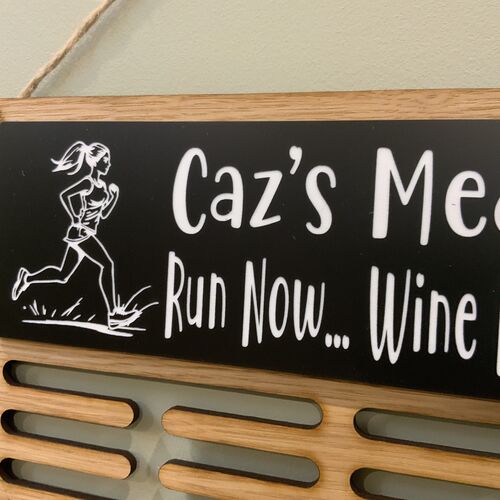 Customised Running Medal Hanger | Custom Medal Display Rack | Sports Medal Hanger | Medal Hanger For Runners