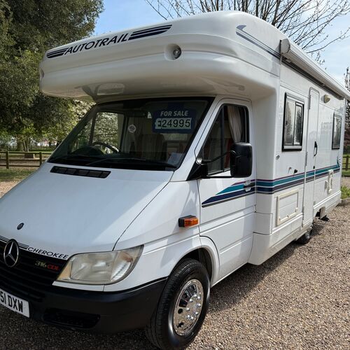 Autotrail Cherokee Mercedes Sprinter 2002 - 2.7CDi Auto - 36k miles