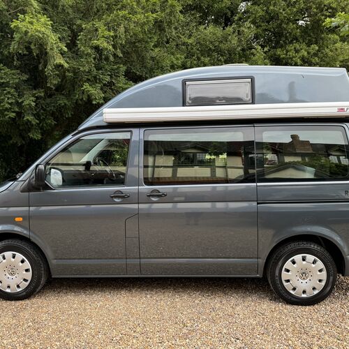 2006 VW T5 Reimo Camper Van High Top 1.9TDi - Grey - 87847 miles - 1 Owner 9yrs