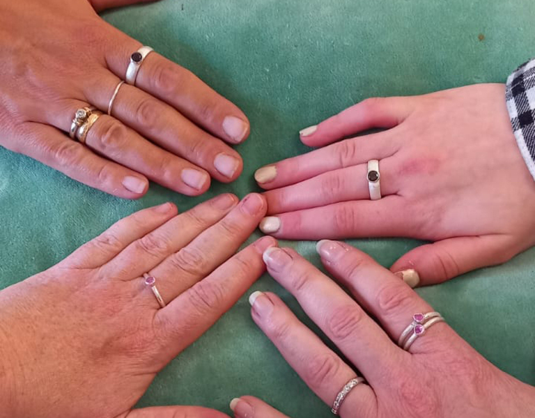 Classes  | Gypsy Jeweller | One to one jewellery tuition |  Learn enamelling and stone setting | Unique handcrafted jewellery