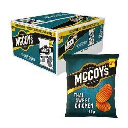 McCoy's Thai Sweet Chicken Crisps 65g