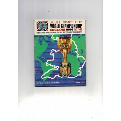 1966 World Cup Official Tournament Brochure