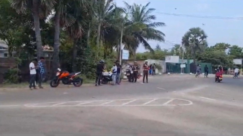 பண்ணையில் 'றேஸ்' ஓடிய குழு கைது