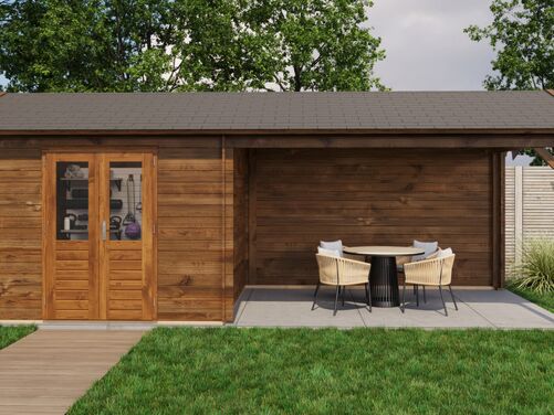 300cm x 300cm + 400cm Veranda