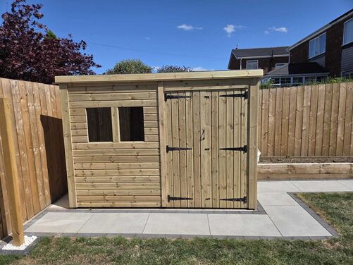 10x6 Pent Storage Shed