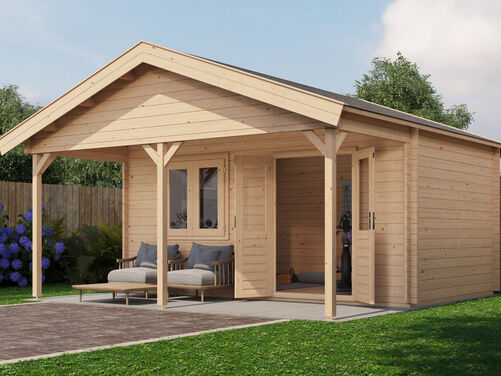 500cm x 300cm + 200cm Front Canopy